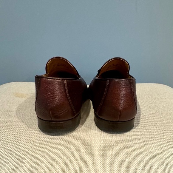 Magnanni Men's Seneca Grained Leather Tassel Loafers, Size EU 43/US 10 - Picture 5 of 6
